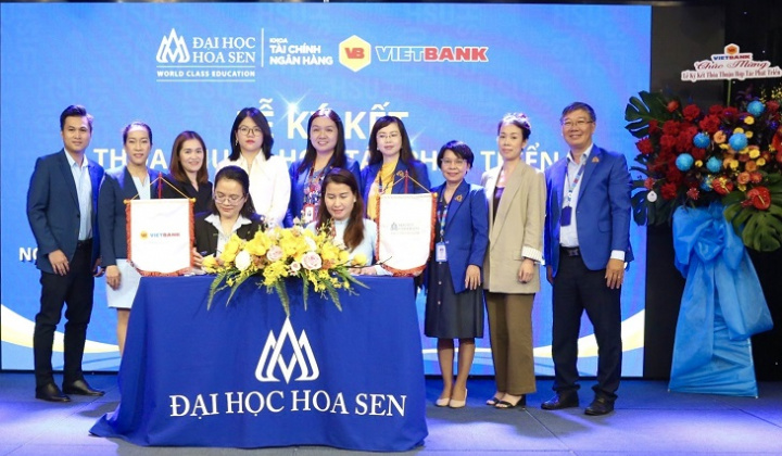 Vietbank và Khoa Tài chính - Ngân hàng trường Đại học Hoa Sen hợp tác toàn diện