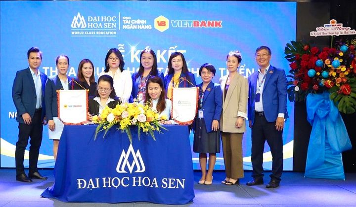 Vietbank và Khoa Tài chính - Ngân hàng trường Đại học Hoa Sen hợp tác toàn diện