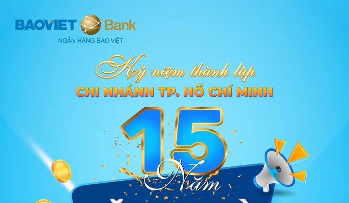 BAOVIET Bank TP. Hồ Chí Minh tặng quà khách gửi tiết kiệm