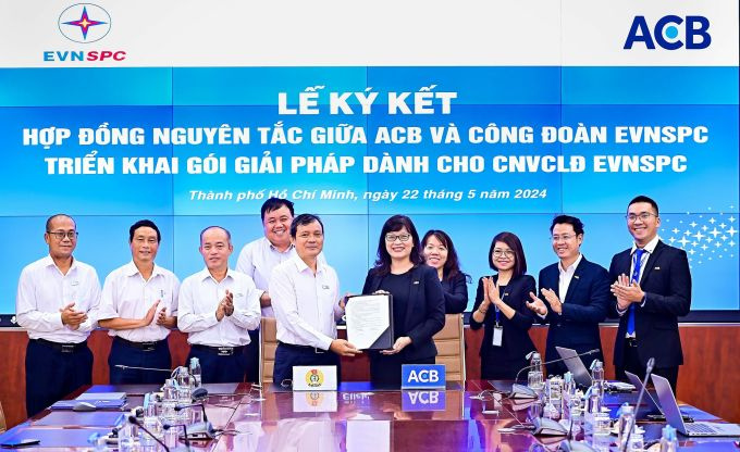 ACB hợp tác EVN Miền Nam