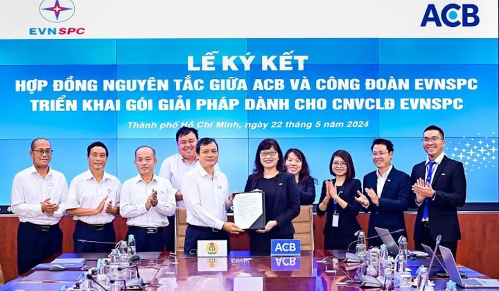 ACB hợp tác EVN Miền Nam