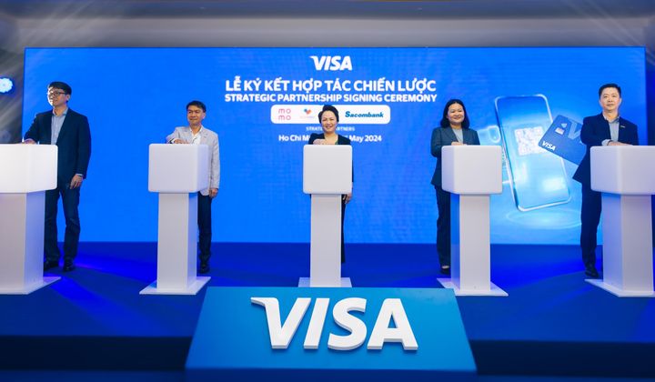 Sacombank, Visa và 3 ví điện tử hàng đầu kết nối thanh toán QR Code