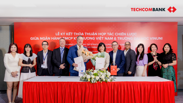 Techcombank cùng VinUniversity công bố chương trình Next Gen “Vững nền tảng để chinh phục tương lai”