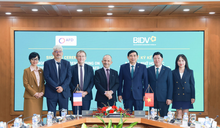 BIDV VÀ AFD nâng tầm quan hệ hợp tác chiến lược
