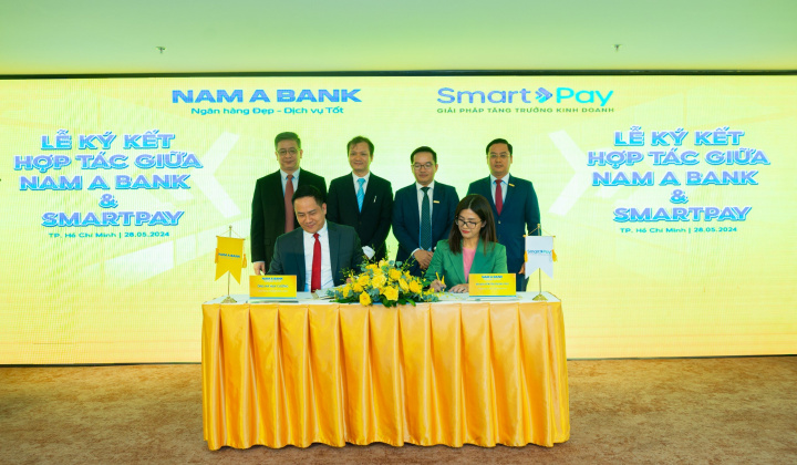 Nam A Bank và SmartPay hợp tác đẩy mạnh kinh doanh cho khách hàng