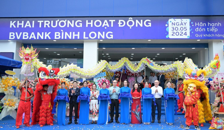 BVBank Bình Phước khai trương phòng giao dịch Bình Long