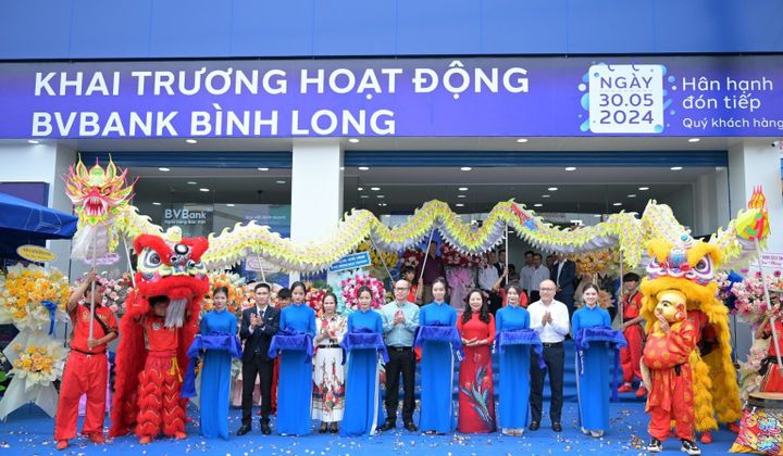 BVBank Bình Phước khai trương phòng giao dịch Bình Long