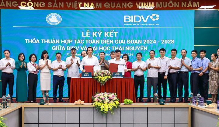 BIDV và Đại học Thái Nguyên tăng cường hợp tác