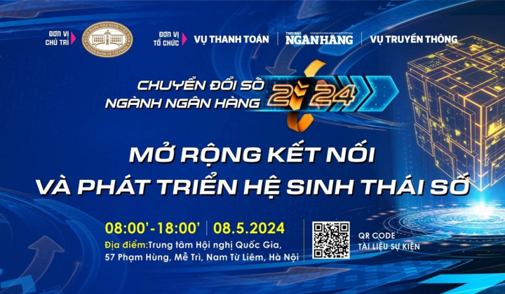 Sắp diễn ra sự kiện Chuyển đổi số ngành Ngân hàng năm 2024