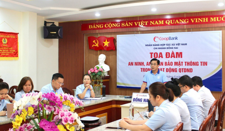 Co-opBank Đồng Nai tọa đàm về an ninh, an toàn bảo mật thông tin