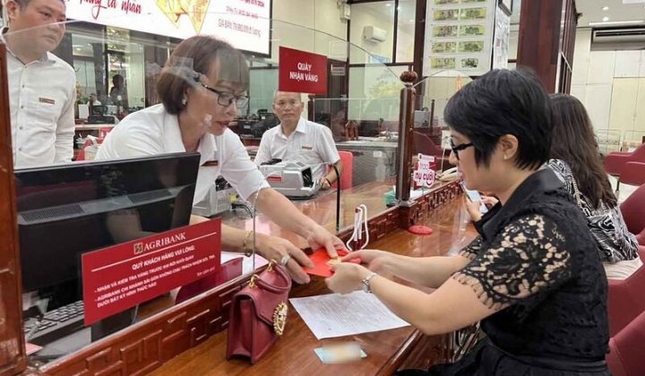 Agribank mở thêm 5 địa điểm bán vàng từ ngày 11/6