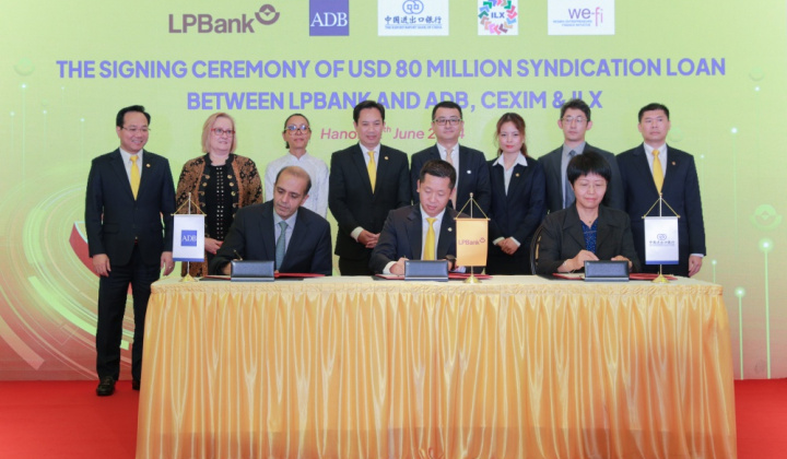 LPBank huy động thành công 80 triệu USD từ ADB