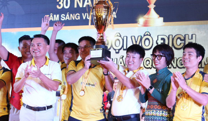 Hội thao "BAC A BANK 30 năm - Tâm sáng vươn xa"