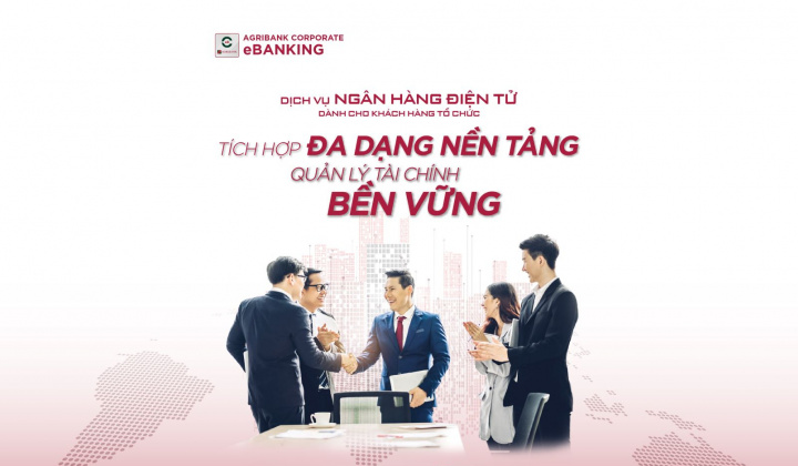 Agribank ra mắt giải pháp ngân hàng điện tử cho khách hàng tổ chức