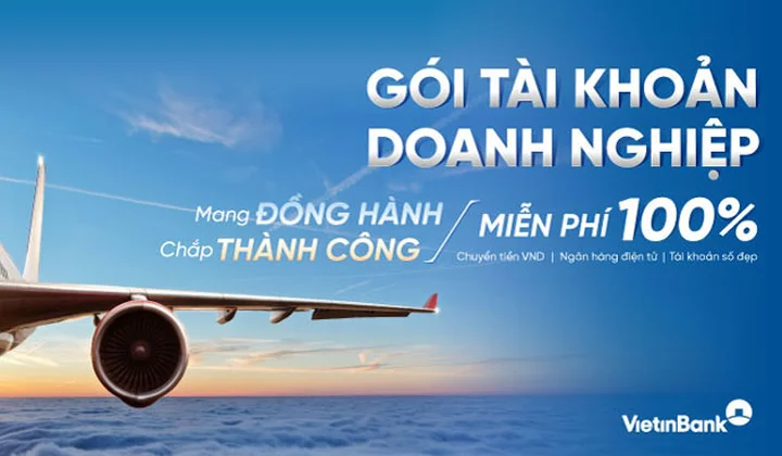 VietinBank tặng tài khoản số đẹp, miễn phí chuyển tiền cho doanh nghiệp