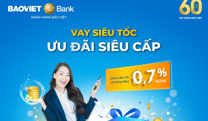 BAOVIET Bank dành 300 tỷ đồng cho doanh nghiệp vay ưu đãi lãi suất từ 6,5%/năm