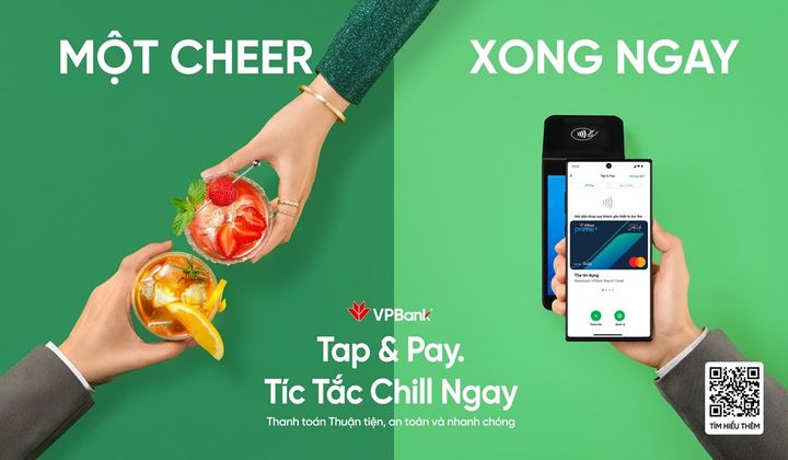 Bắt trend thanh toán không tiếp xúc cùng bộ giải pháp thanh toán Tap & Pay