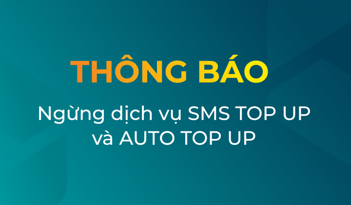 ABBank ngừng cung cấp dịch vụ SMS TOP UP VÀ AUTO TOPUP