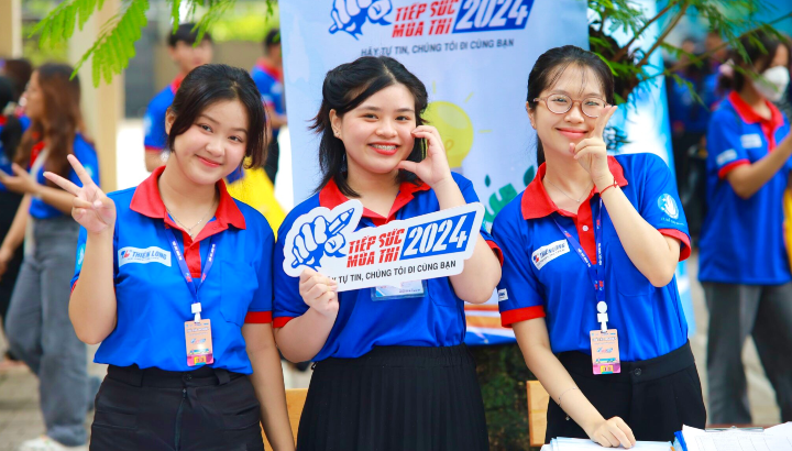 Vietbank đồng hành hơn 7.000 sinh viên tình nguyện tiếp sức mùa thi 2024 tại TP. Hồ Chí Minh