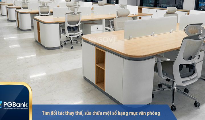 PGBank tìm nhà thầu sửa chữa văn phòng làm việc