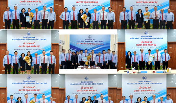 SaiGonBank điều động, bổ nhiệm và bổ nhiệm lại một số lãnh đạo
