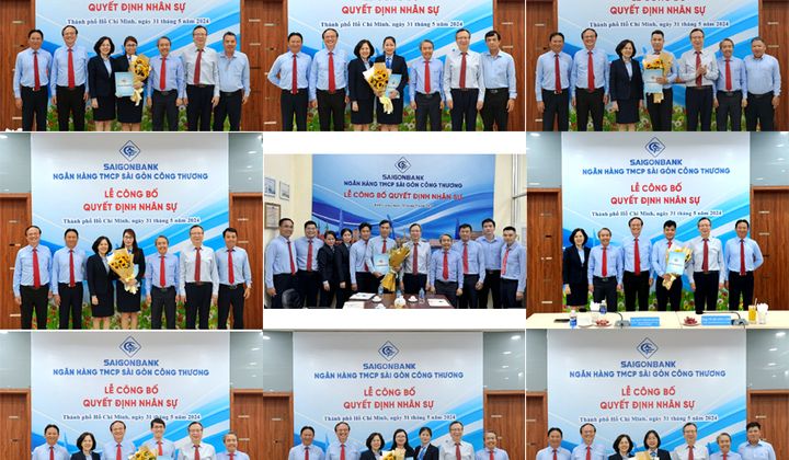 SaiGonBank điều động, bổ nhiệm và bổ nhiệm lại một số lãnh đạo