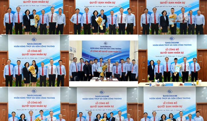 SaiGonBank điều động, bổ nhiệm và bổ nhiệm lại một số lãnh đạo