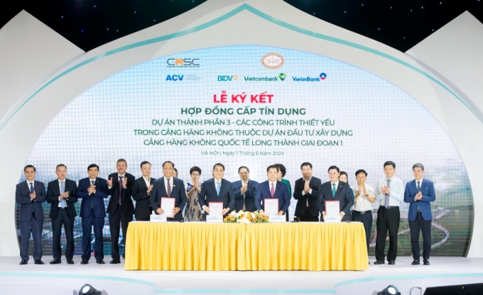 Vietcombank cấp tín dụng 1 tỷ USD dự án sân bay Long Thành