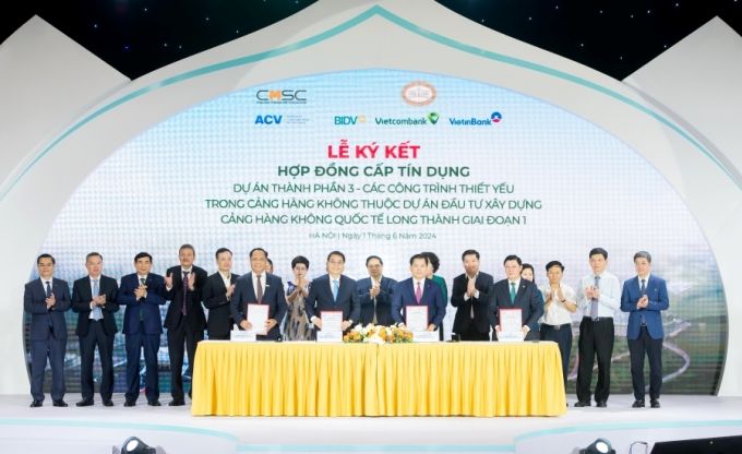 Vietcombank cấp tín dụng 1 tỷ USD dự án sân bay Long Thành