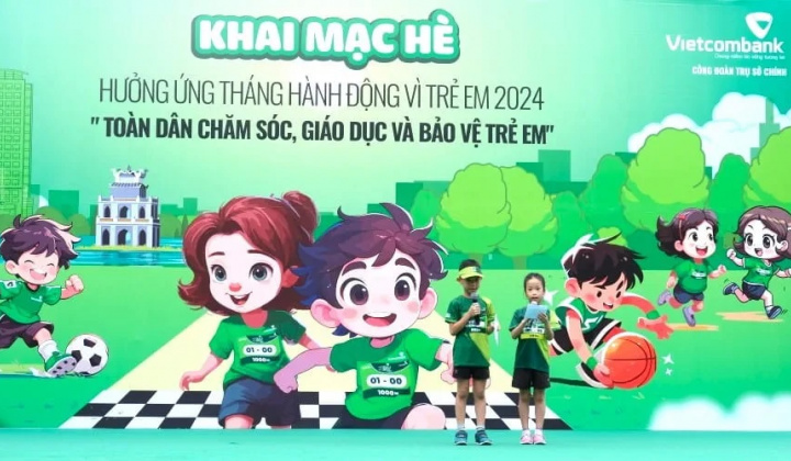Giải chạy Let’s run 2024 hưởng ứng tháng hành động vì trẻ em