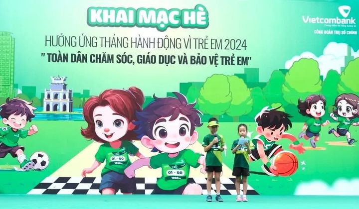 Giải chạy Let’s run 2024 hưởng ứng tháng hành động vì trẻ em
