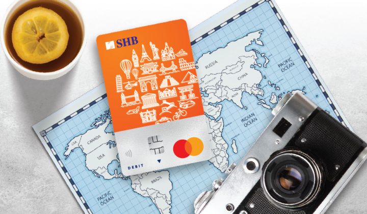 Ưu đãi có '1-0-2' khi sử dụng thẻ ghi nợ quốc tế SHB