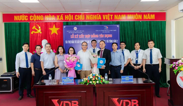 VDB tài trợ 440 tỷ đồng cho 02 dự án thủy điện tại Hà Giang