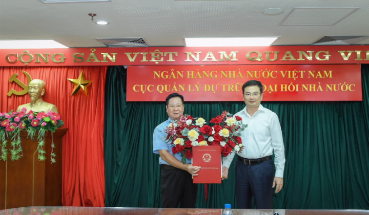 Bổ nhiệm Phó Cục trưởng Cục Quản lý dự trữ ngoại hối nhà nước