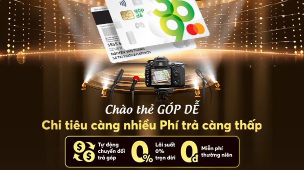 FE CREDIT ra mắt thẻ tín dụng quốc tế FE CREDIT MasterCard Góp dễ