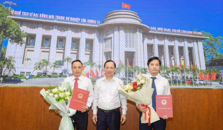 Ngân hàng Nhà nước bổ nhiệm 2 Phó Vụ trưởng Vụ Truyền thông