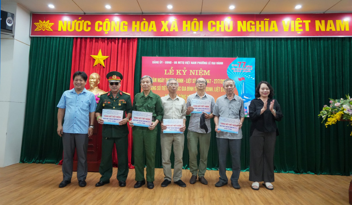 Hiệp hội Ngân hàng Việt Nam tri ân gia đình thương binh, liệt sĩ, người có công