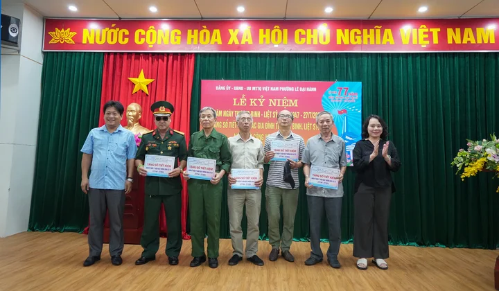 Hiệp hội Ngân hàng Việt Nam tri ân gia đình thương binh, liệt sĩ, người có công