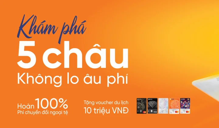 SHB ưu đãi cho chủ thẻ tín dụng quốc tế chi tiêu tại nước ngoài