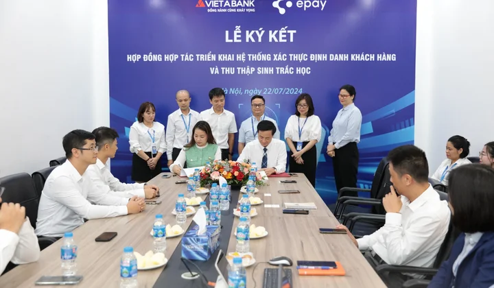 VietABank hợp tác với EPAY triển khai xác thực định danh khách hàng và thu thập sinh trắc học