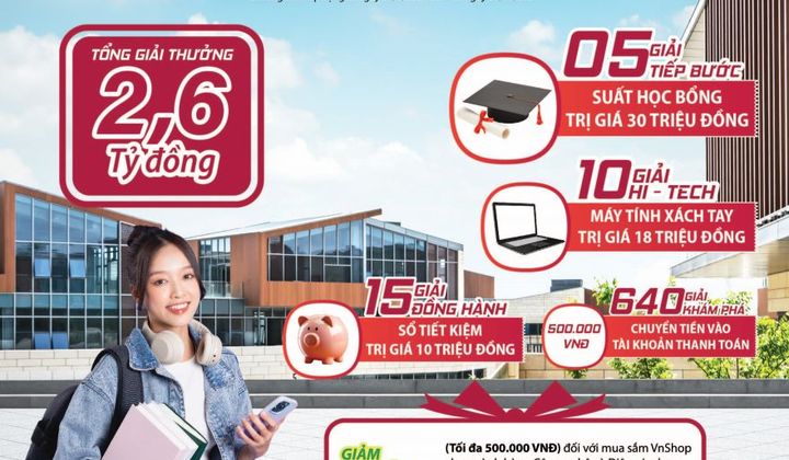 Agribank dành 2,6 tỷ đồng tặng tân sinh viên 2024