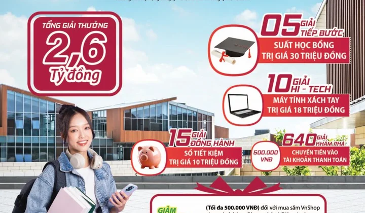Agribank dành 2,6 tỷ đồng tặng tân sinh viên 2024