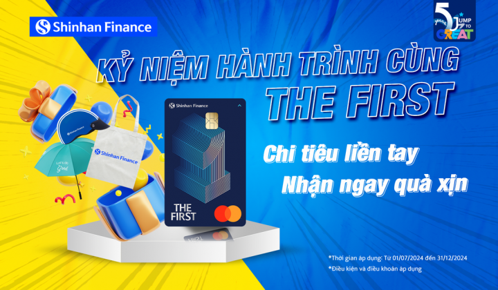 Chủ thẻ The First có cơ hội nhận được những phần quà hấp dẫn