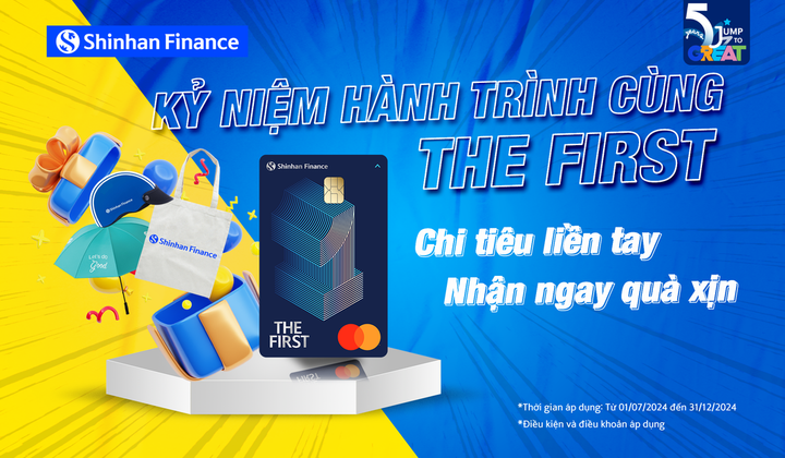 Chủ thẻ The First có cơ hội nhận được những phần quà hấp dẫn