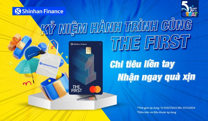 Chủ thẻ The First có cơ hội nhận được những phần quà hấp dẫn