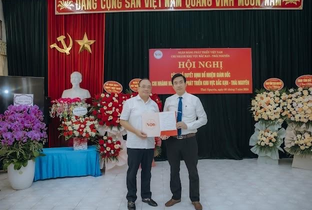 VDB bổ nhiệm 2 giám đốc chi nhánh khu vực