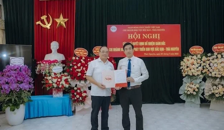 VDB bổ nhiệm 2 giám đốc chi nhánh khu vực