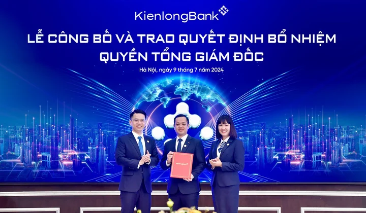 Ông Trần Hồng Minh giữ chức quyền Tổng Giám đốc KienlongBank
