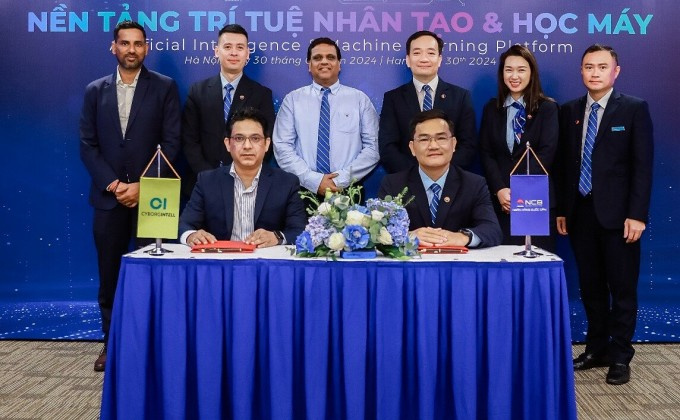 NCB hợp tác triển khai nền tảng AI, học máy với CyborgIntell