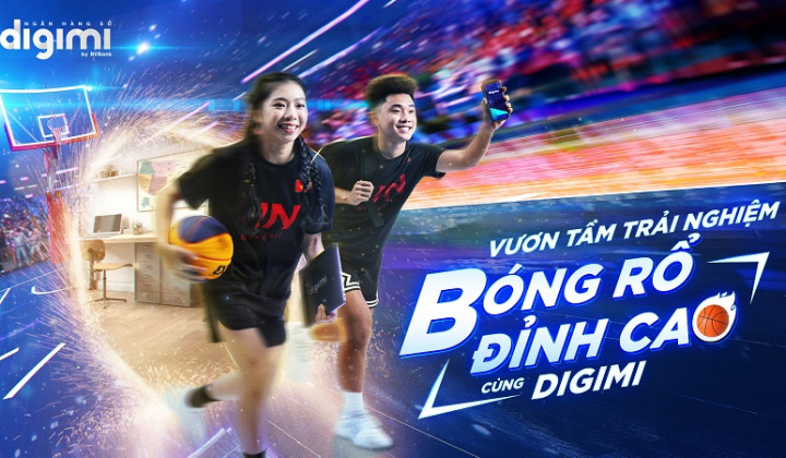 Vươn tầm trải nghiệm bóng rổ đỉnh cao” cùng Digimi